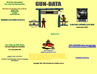 gun-data.com screenshot