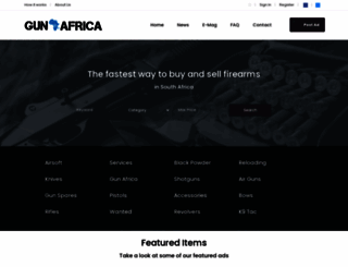 gunafrica.com screenshot