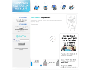 gunaylartup.com screenshot
