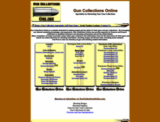 guncollectionsonline.com screenshot