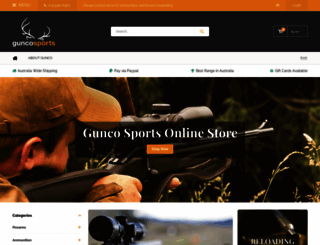 guncosports.com.au screenshot