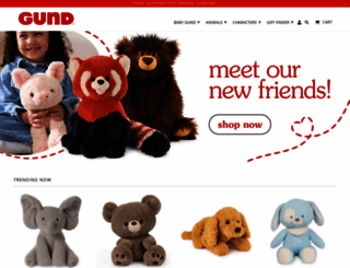 gund.com screenshot