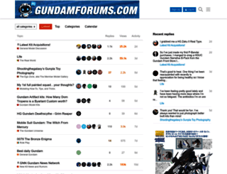 gundamforums.com screenshot