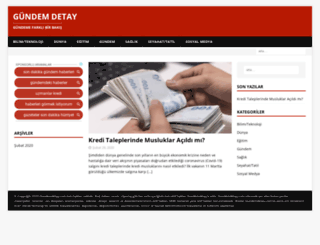 gundemdetay.com screenshot