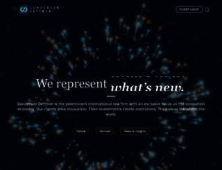 gunder.com screenshot