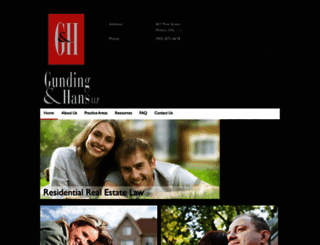 gundinghansllp.com screenshot
