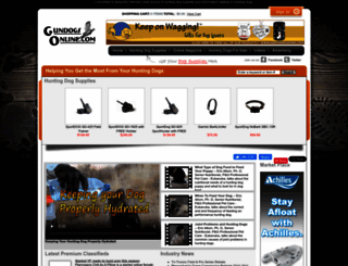 gundogsonline.com screenshot