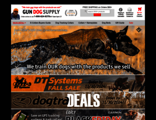 gundogsupply.com screenshot