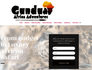 gunduaafrica.com screenshot