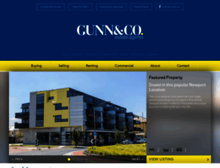 gunnandco.com.au screenshot