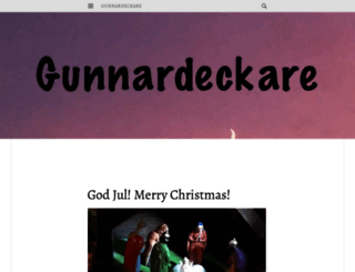 gunnardeckare.wordpress.com screenshot