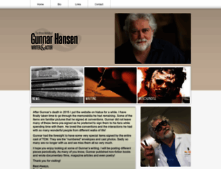 gunnarhansen.com screenshot