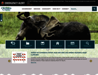 gunnisoncounty.org screenshot