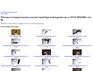 gunpartauction.com screenshot