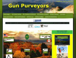gunpurveyors.com screenshot