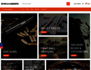 gunsandgadgets.co.za screenshot
