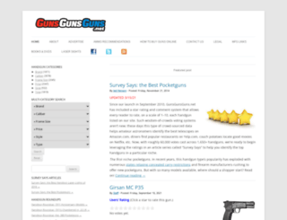 gunsgunsguns.net screenshot