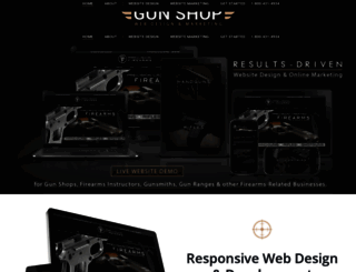 gunshopwebdesign.com screenshot
