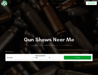 gunshowsnearme.com screenshot