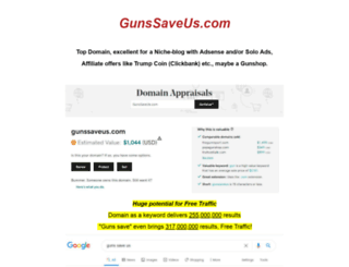 gunssaveus.com screenshot