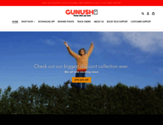 gunush-store.myshopify.com screenshot
