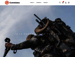 gunwerks.com screenshot