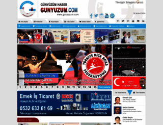 gunyuzum.com screenshot