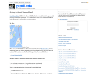 guptill.info screenshot