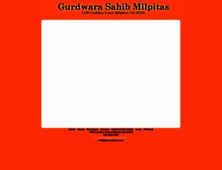 gurdwaraofmilpitas.com screenshot