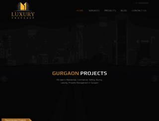 gurgaonprojects.co.in screenshot