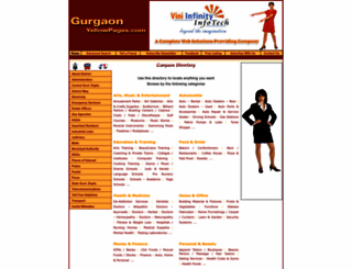 gurgaonyellowpages.com screenshot