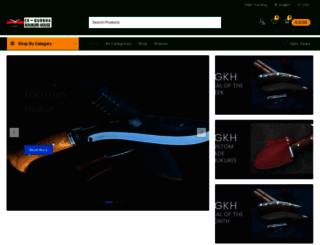 gurkhablades.com screenshot
