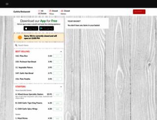 gurkharestaurantmorningside.com screenshot