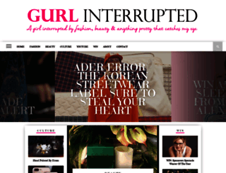 gurlinterrupted.com screenshot