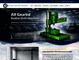 gurmeetmachines.com screenshot