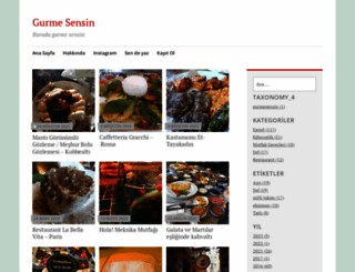 gurmesensin.org screenshot