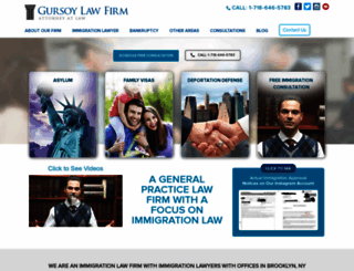 gursoylaw.com screenshot