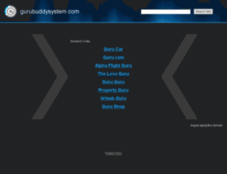gurubuddysystem.com screenshot
