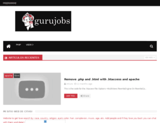 gurujobs.org screenshot