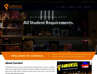 gurukulstores.com screenshot