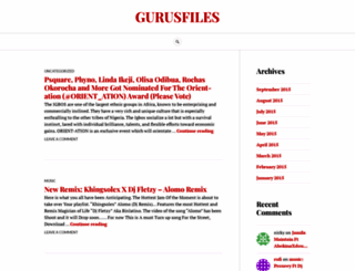 gurusfiles.wordpress.com screenshot
