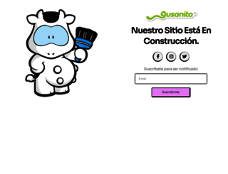 gusanito.com screenshot