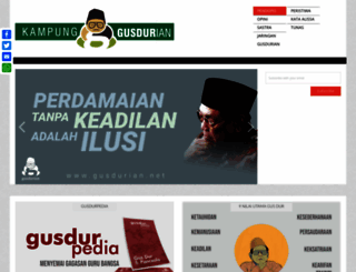 gusdurian.net screenshot