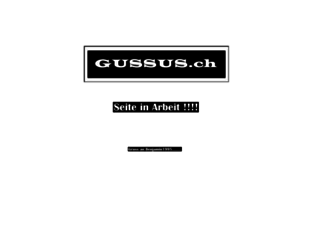 gussus.ch screenshot