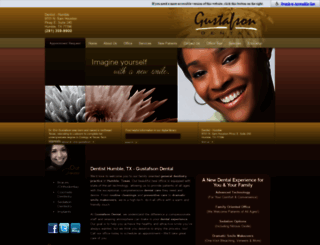 gustafson-dental.com screenshot