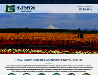 gustafsonins.com screenshot