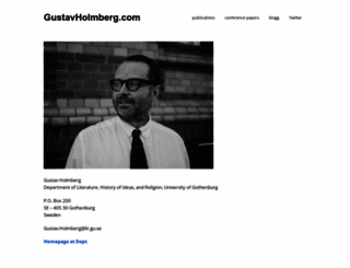 gustavholmberg.com screenshot