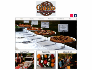 gustowoodfiredpizza.com screenshot
