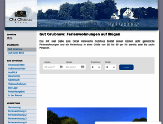 gut-grubnow.de screenshot