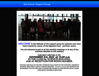 gutcancersupport.co.uk screenshot
